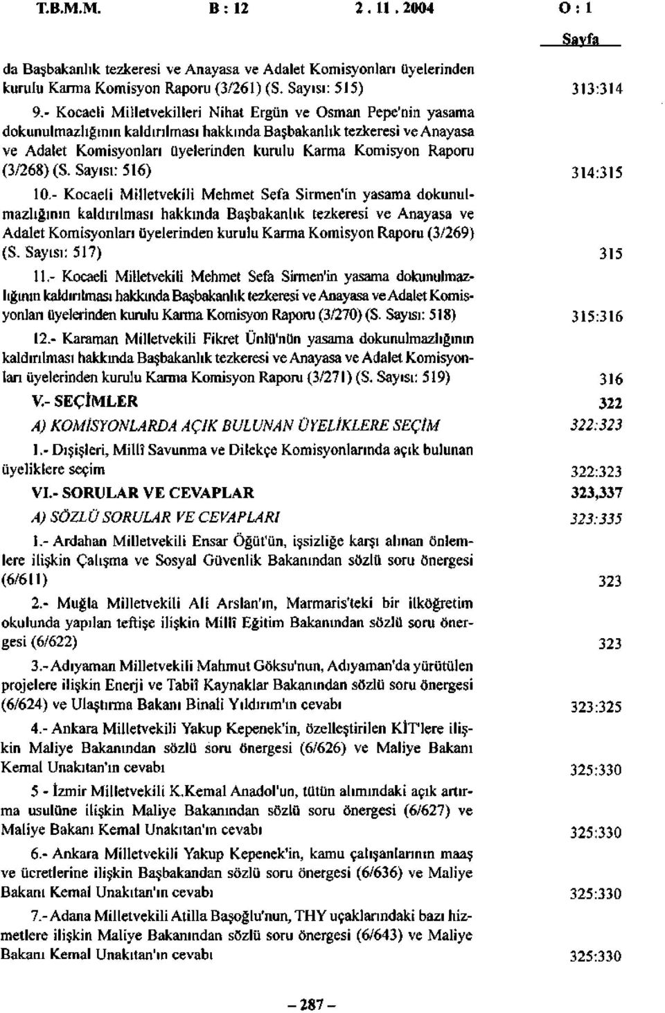 (3/268) (S. Sayısı: 56) 34:35 0.