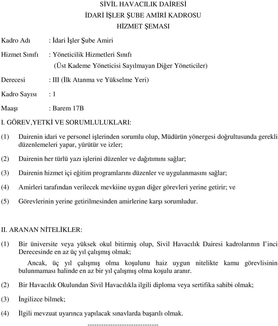 işlerini düzenler ve dağıtımını sağlar; (3) Dairenin hizmet içi eğitim programlarını düzenler ve uygulanmasını sağlar; (4) Amirleri tarafından verilecek mevkiine uygun diğer görevleri yerine getirir;