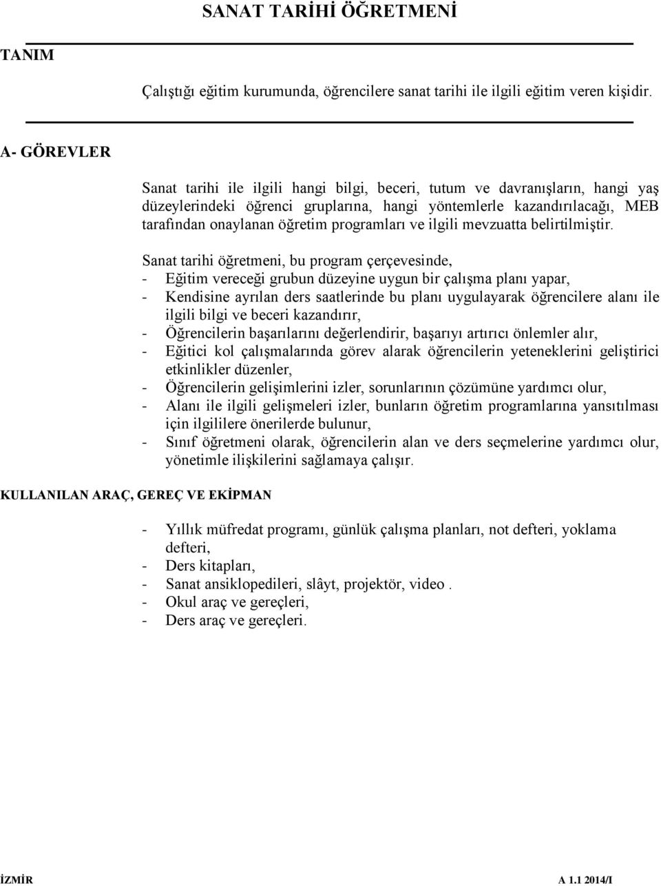 tarafından onaylanan öğretim programları ve ilgili mevzuatta belirtilmiştir.