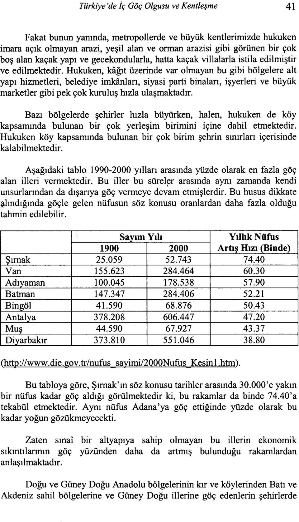 Hukuken, kağıt üzerinde var olmayan bu gibi bölgelere alt yapı hizmetleri, belediye imkanları, siyasi parti binalan, işyerleri ve büyük marketler gibi pek çok kuruluş hızla ulaşmaktadır.