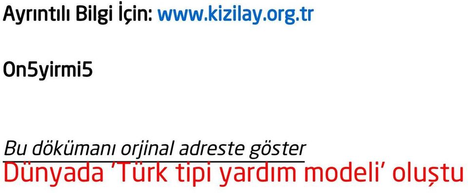 tr On5yirmi5 Bu dökümanı