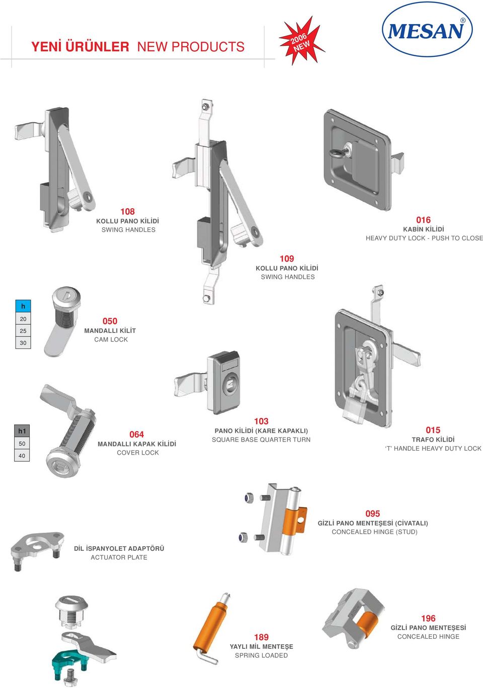 SQUARE BASE QUARTER TURN 15 TRAFO K D T HANDE HEAVY DUTY OCK 95 G Z PANO MENTEfiES (C VATAI) CONCEAED HINGE