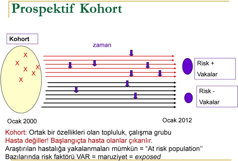 değiller! Başlangıçta hasta olanlar çıkarılır.