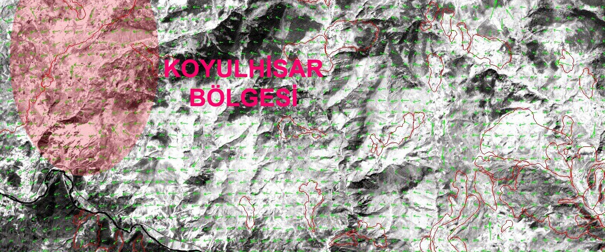 T. Türk, UZAL-CBS 2012: Hava Fotoğrafı ve Optik Uydu Görüntüleri Yardımıyla Yatay Yer Değiştirmelerin Bel.