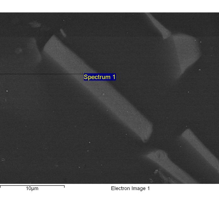 EK-B %20 Y 2 O 3 KAPLI Al 2 O 3 TAKVİYELİ KOMPOZİTİN EDS ANALİZİ Spectrum processing : Peak possibly omitted : 2.