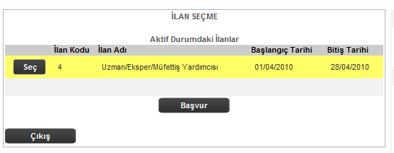 G. ELEKTRONİK BAŞVURU FORMU EKRANLARI VE AÇIKLAYICI BİLGİLER İş Başvuru Giriş Bölümü'nde eğer ilk defa bilgilerinizi girecekseniz; TC kimlik numaranızı, e- posta adresinizi ve büyük harflerle