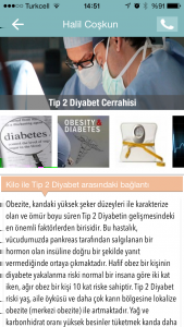 TEDAVİLER sekmesinden Doç. Dr.