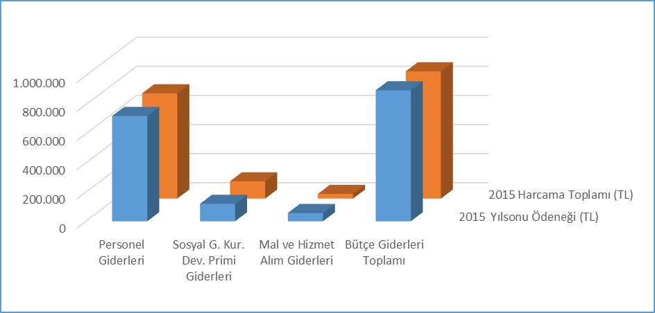 3. Mali Denetim Sonuçları 2015 mali yılı hesapları henüz Sayıştayın mali denetiminden geçmemiş olup, süreç ilgili mevzuat çerçevesinde yürütülmektedir.