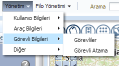 7.2.5 Telemetri Kullanım Kılavuzu Donanımda mevcut olma durumuna göre araçtan gelen telemetrik bilgilerdir. Bu menü bu bilgileri listeler.