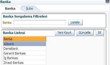 8.10.7 Sahiplik Türü Sahiplik Türlerinin listelendiği menüdür. butonlarını kullanarak yeni sahiplik türleri ekleyebiliriz.