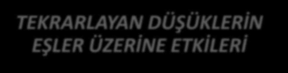 TEKRARLAYAN DÜŞÜKLERİN EŞLER ÜZERİNE ETKİLERİ Travmatik bir süreç Tepkiler farklılık gösterebilir