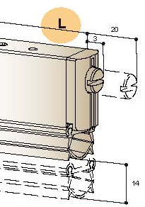 Kapı altı giyotini kapatıldığında bir eşik profili ile birleşerek sıkıştığından, muhakkak bir kapı altı eşiği ile birlikte kullanılmalıdır.