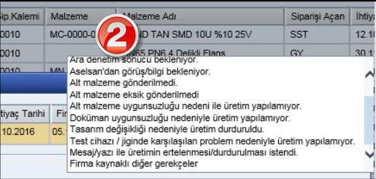 Revizyon Açıklaması ise revizyon talebi için açıklama girilebildiği bir alandır. Revize Teslim Tarihi, Gerekçe, Revizyon Açıklamasını girdikten sonra Tamamla butonuna tıklanır.