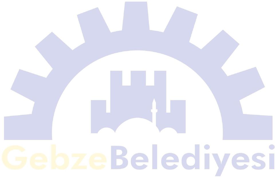 Belediyemizin ba ar l, Gebze nin ya anabilir ve huzurlu olabilmesi için, çal anlar n hizmet içi e itim yoluyla ki isel ve mesleki becerilerini geli tirip, kalite art n sa layarak, sistemli ve sürekli