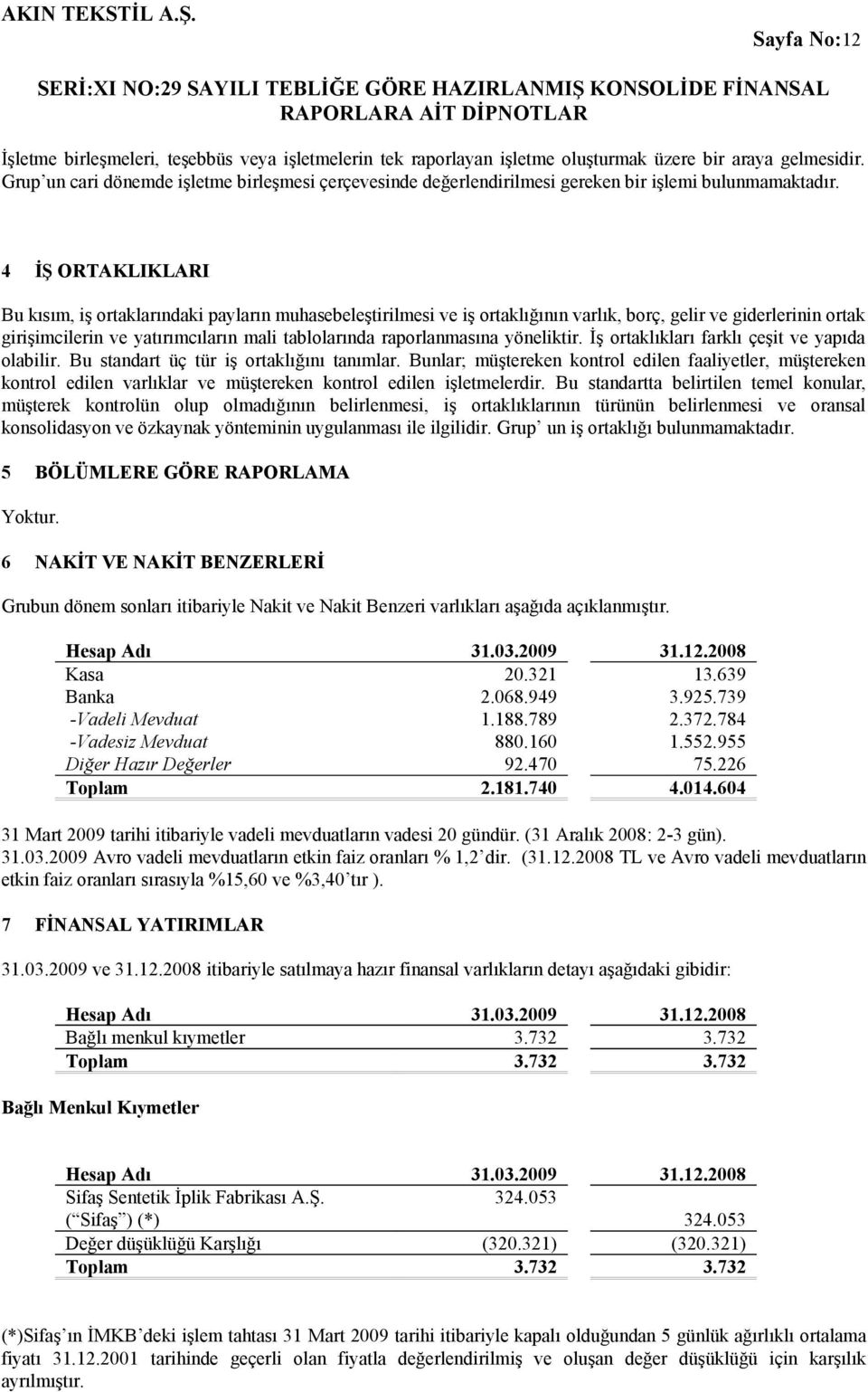 4 İŞ ORTAKLIKLARI Bu kısım, iş ortaklarındaki payların muhasebeleştirilmesi ve iş ortaklığının varlık, borç, gelir ve giderlerinin ortak girişimcilerin ve yatırımcıların mali tablolarında