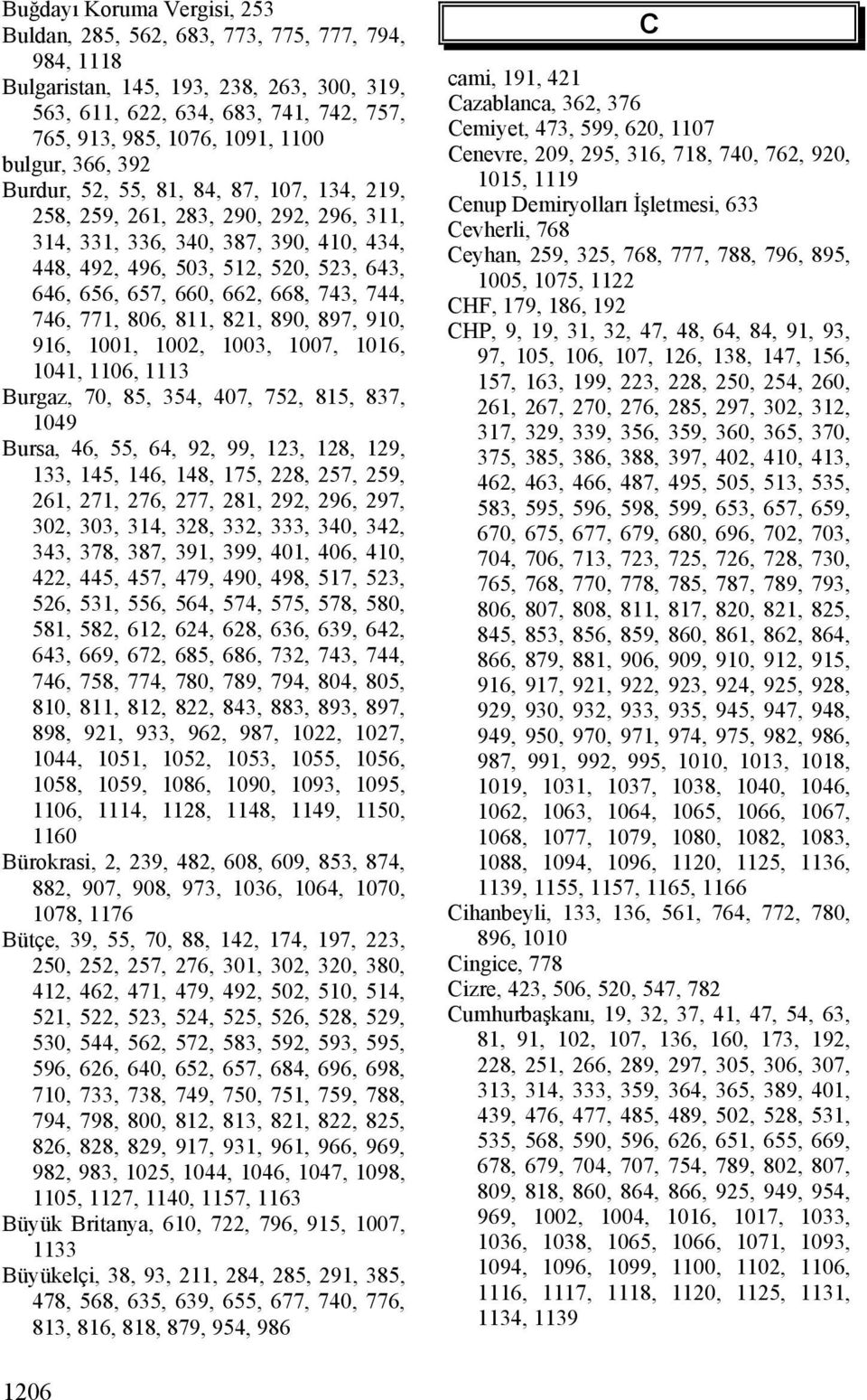 662, 668, 743, 744, 746, 771, 806, 811, 821, 890, 897, 910, 916, 1001, 1002, 1003, 1007, 1016, 1041, 1106, 1113 Burgaz, 70, 85, 354, 407, 752, 815, 837, 1049 Bursa, 46, 55, 64, 92, 99, 123, 128, 129,