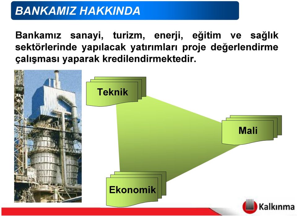 yapılacak yatırımları proje değerlendirme