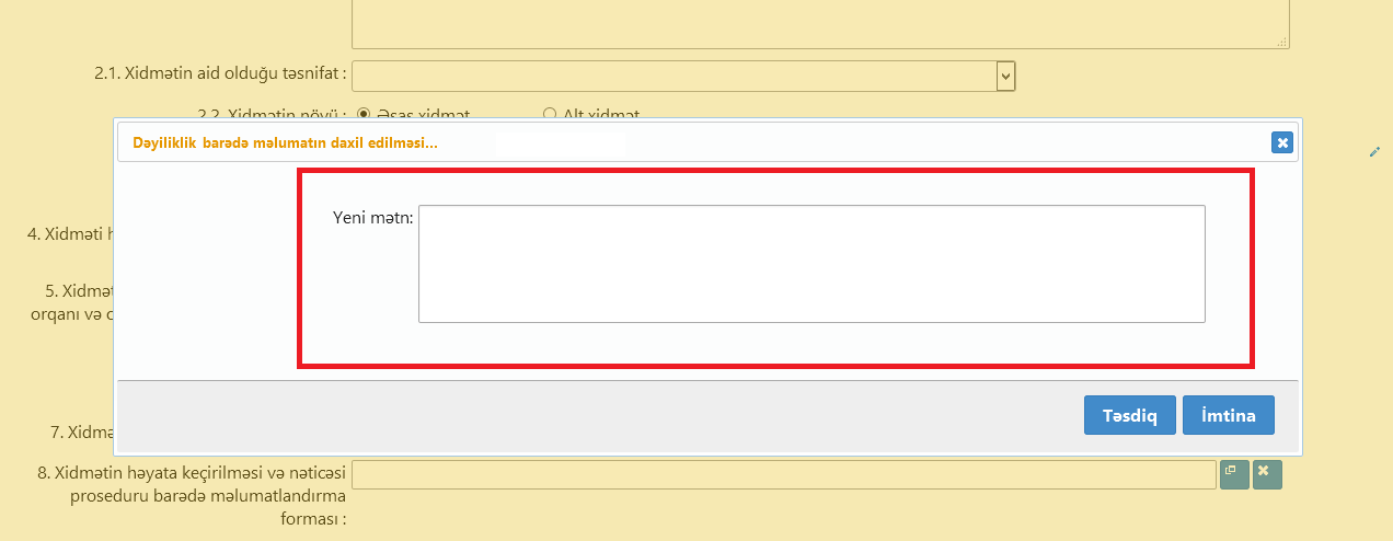 5.3.2. Elektron Reyestrə daxil edilmiş məlumatların normativ hüquqi aktlarda nəzərdə tutulmaması. Şəkil 59.