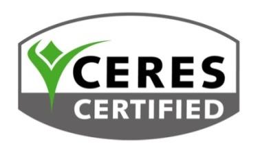 CERES KONTROL ve BELGELENDİRME HİZMETLERİ LTD.ŞTİ REZFREE NİN Organik Tarım Üretimine Uygun Olduğunu Onaylayan Belgedir.