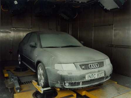 Vehicle Level Test Wind tunnel test Hot cold and humility