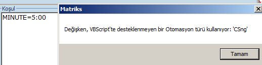 Dikkat: Program burada temel kalıplara bir uygunsuzluk olup olmadığını test eder. Siz hedefleriniz açısından hatalı bir formül / veri girerseniz bunu fark etmeyecektir.