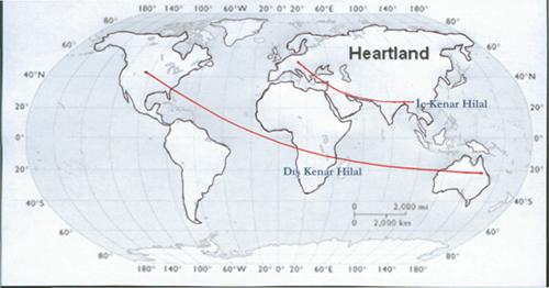 2.2. Petrolün Kalpgâhı: Mackinder in Kara Hâkimiyet Teorisi İngiliz coğrafyacı ve siyaset adamı Sir Halford Mackinder (1861-1947), 1904 yılında yayınlanan The Geographical Pivot of History adlı