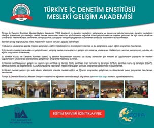 34 35 Resmi web sitesinin yan s ra T DE nin önemli kurumsal de erleri olan ç Denetim Dergisi, Türkiye ç Denetim Kongresi ve Mesleki Geliflim Akademisi için ayr web siteleri tasarlanarak yay na al nm