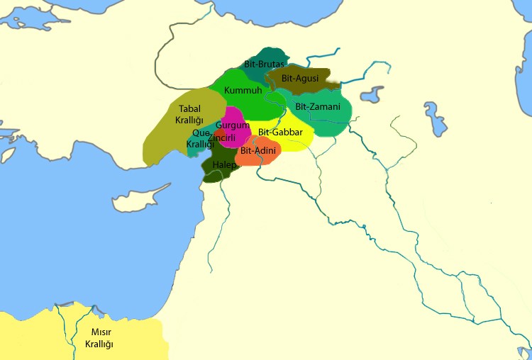 Harita 2 Ege Göçleri nden önce Anadolu ve Kuzey Suriye Harita 3 Ege Göçleri nden sonra Anadolu ve