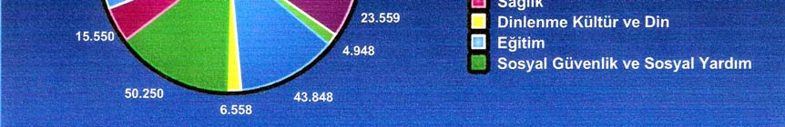 transferlerin ise % 37,2 olacağı tahmin edilmiştir. Diğer bir deyişle bu yüzde rakamlar vergi ödeyenlerin paralarının nerelere harcanacağı net olarak göstermektedir.