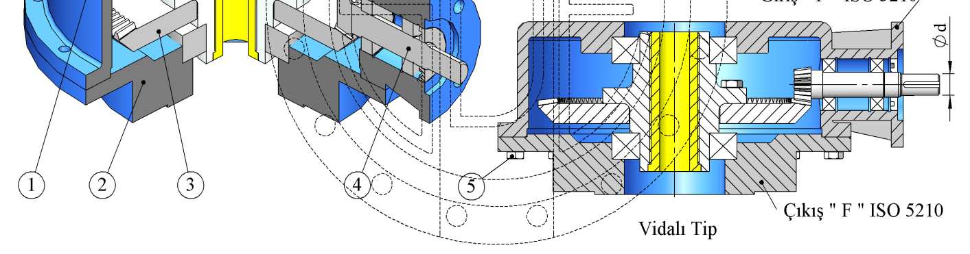 Ürün kodu: GGB-B BEVEL TİP DİŞLİ KUTUSU YÜKSELEN MİLLİ TİP SÜRGÜLÜ VANALARDA KULLANILIR PARÇALAR No 1-2 3 Parça Adı Gövde, Kapak Dişli Malzeme GGG 50 1050 Açıklama Sfero Döküm Çelik EN Standardı