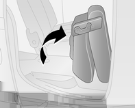 56 Eşya saklama ve bagaj bölümleri Bagaj bölümü Arka koltuk sırtlıklarının yatırılması Arka koltuk sırtlığı iki parçadan oluşur. Her iki parça da yatırılabilir.