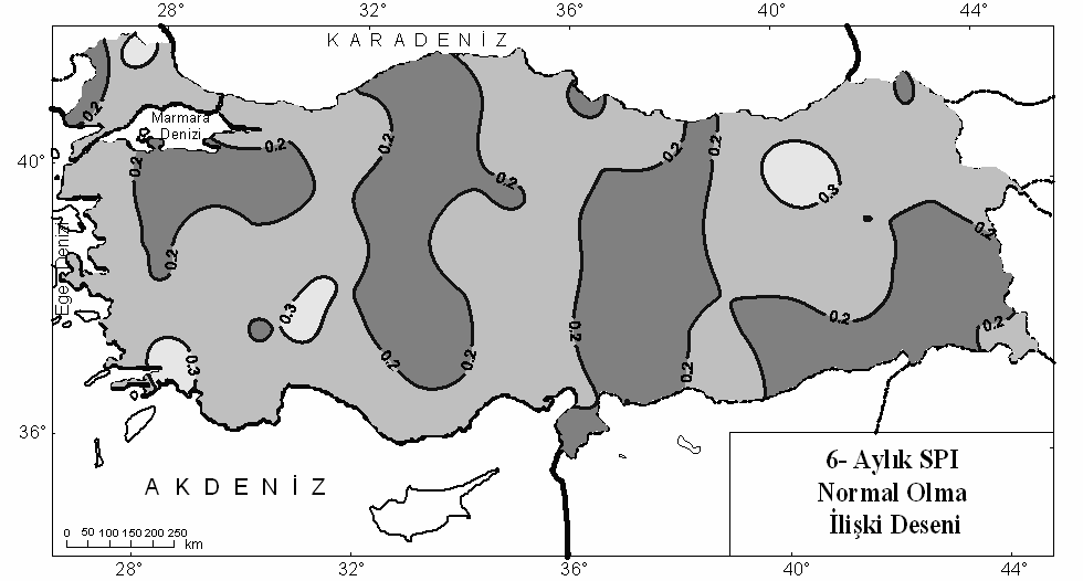 IV. Atmosfer Blmler Sempozyumu Bldr Ktabı, 25-28 Mart 28, İstanbul. Proceedngs of the Internatonal Fourth Symposum on Atmospherc Scences, 25-28 March 28, İstanbul, Turkey. Şekl 2.