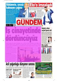 ANTALYA GÜNDEM Tarih : 08.07.2015 HAFTADA 6 GÜN YERE.