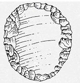 Yeşilova Höyüğü nde bulunan kazıyıcı aletlere genel olarak bakılırsa tipolojik olarak ön, yan, yarı çeper ve çeper kazıyıcı formlarında ve çeşitli yoğunluklarda kullanıldıkları görülür (Tablo 16).