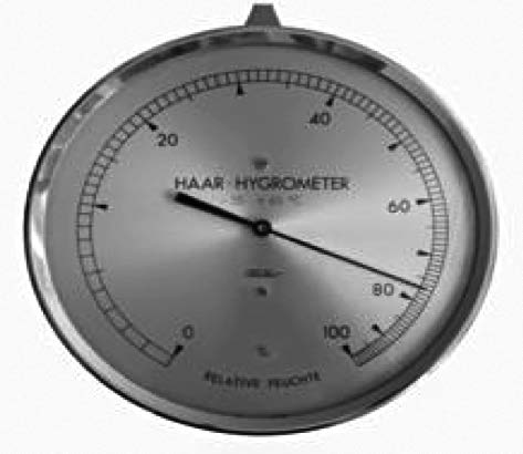Şekil 6.3: Higrometre Elektrik Ölçümü: Elektrik devreleri ile ilgili kullanılan ölçü aletleri 2 ana başlık altında toplanabilir.