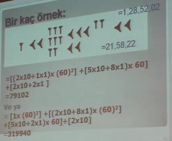 Sümer Dilinin de işte 1960 lar civarında çözüldüğünü hatırlatayım yani bu bilgiler gerçekten çok yeni.