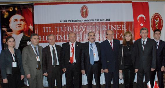 III. Türk Veteriner Hekimleri Kurultayı Türk Veteriner Hekimleri Birliğinin öncülüğünde III.