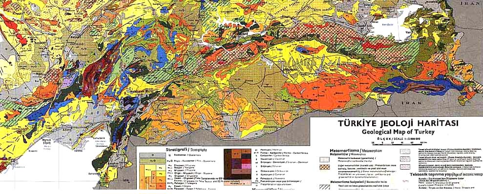 Ceylanpınar arasındaki sahada ise Paleosen-Plio-Quaterner yaşlı birimler tektonizmanın topoğrafya etkisi ile iç ve dış kuvvetlerin karşılıklı savaşı nedeniyle oldukça karmaşıktırlar.