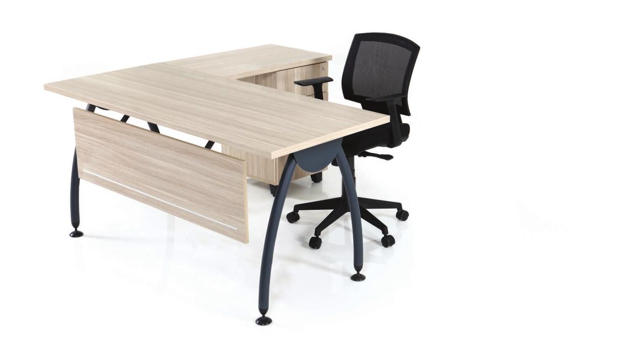 edina Tüm renkler All melamine colours masa desk kesonlu etajer etagere with drawer Metal ayak renkleri Metal leg colours Genişlik - Width : 120-140-160