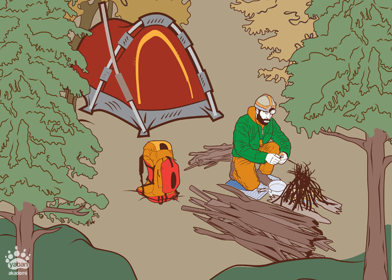 Özet Kamp ateşleri 1) kamp alanlarında eğlencelidir, 2) genellikle yüksek yaban hayat alanlarında kısıtlamaya tabidir ve 3) acil durumlarda sıklıkla hayati önem taşır.