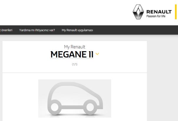 Kullanımla İlgili Sıkça Sorulan Sorular Birden fazla aracım varsa My Renault a nasıl
