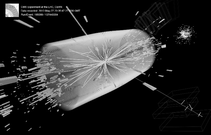 Cern'deki Deneyler ve "Tanrı Parçacığı" Higgs Alanı, evrenin her yerinde mevcut olan bir alanı ifade etmektedir; balıkların kendilerini yaşatan suyun farkında olmadan suda yüzdükleri gibi, biz de