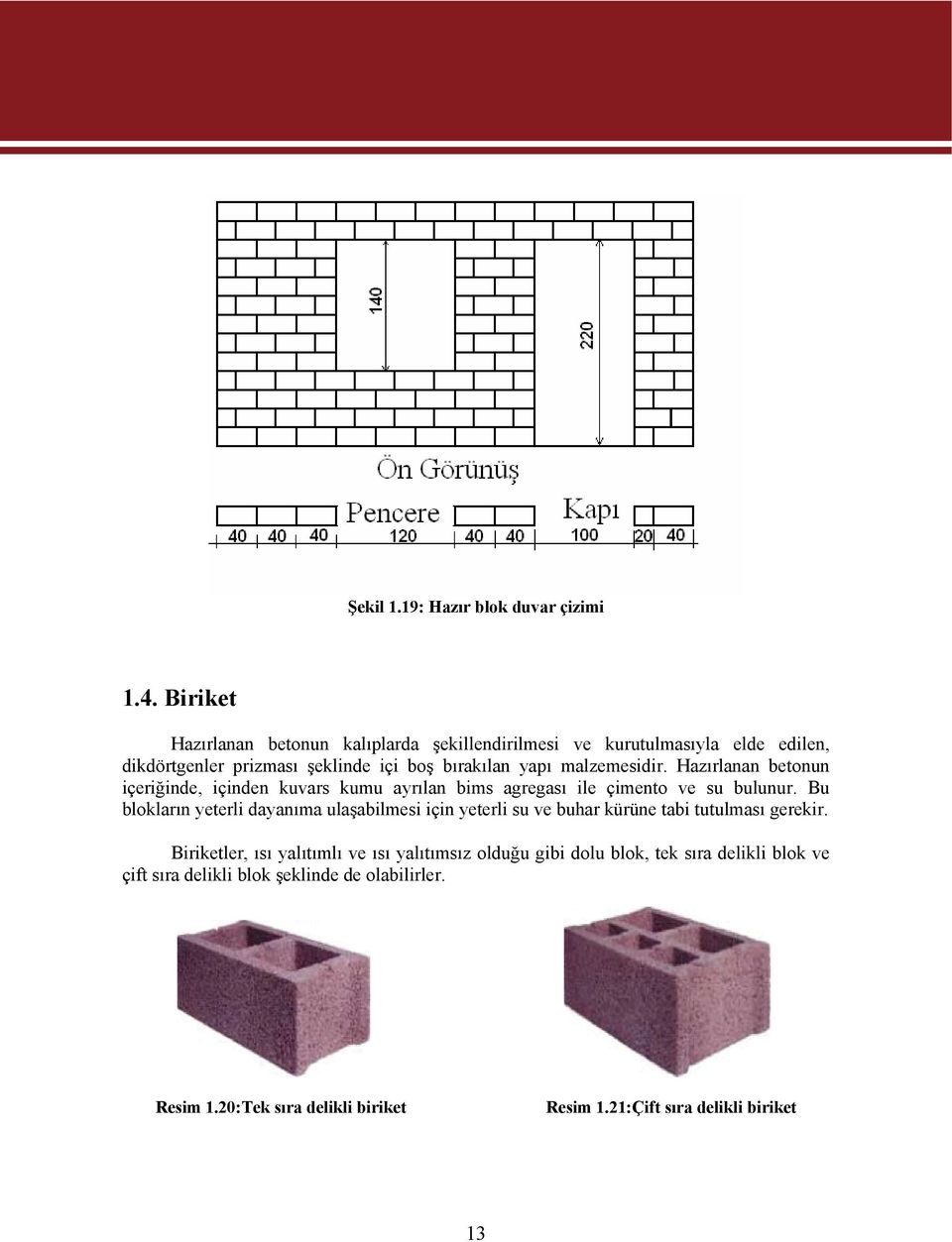 malzemesidir. Hazırlanan betonun içeriğinde, içinden kuvars kumu ayrılan bims agregası ile çimento ve su bulunur.