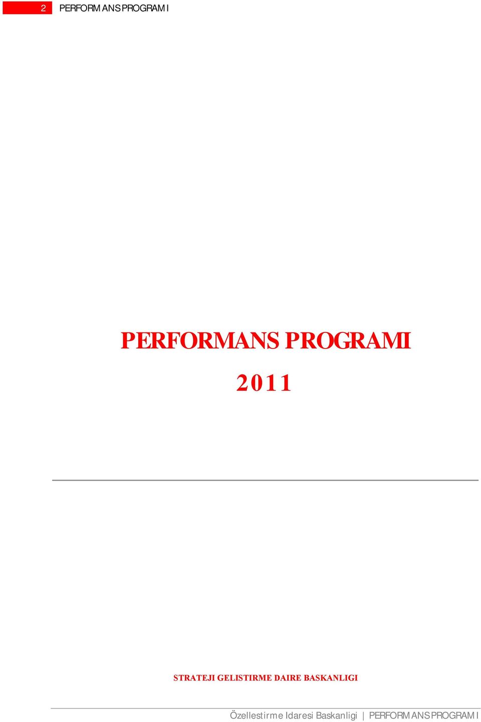 PROGRAMI 2011