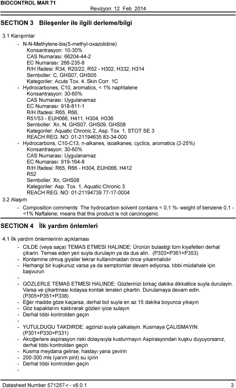 Acute Tox. 4, Skin Corr.