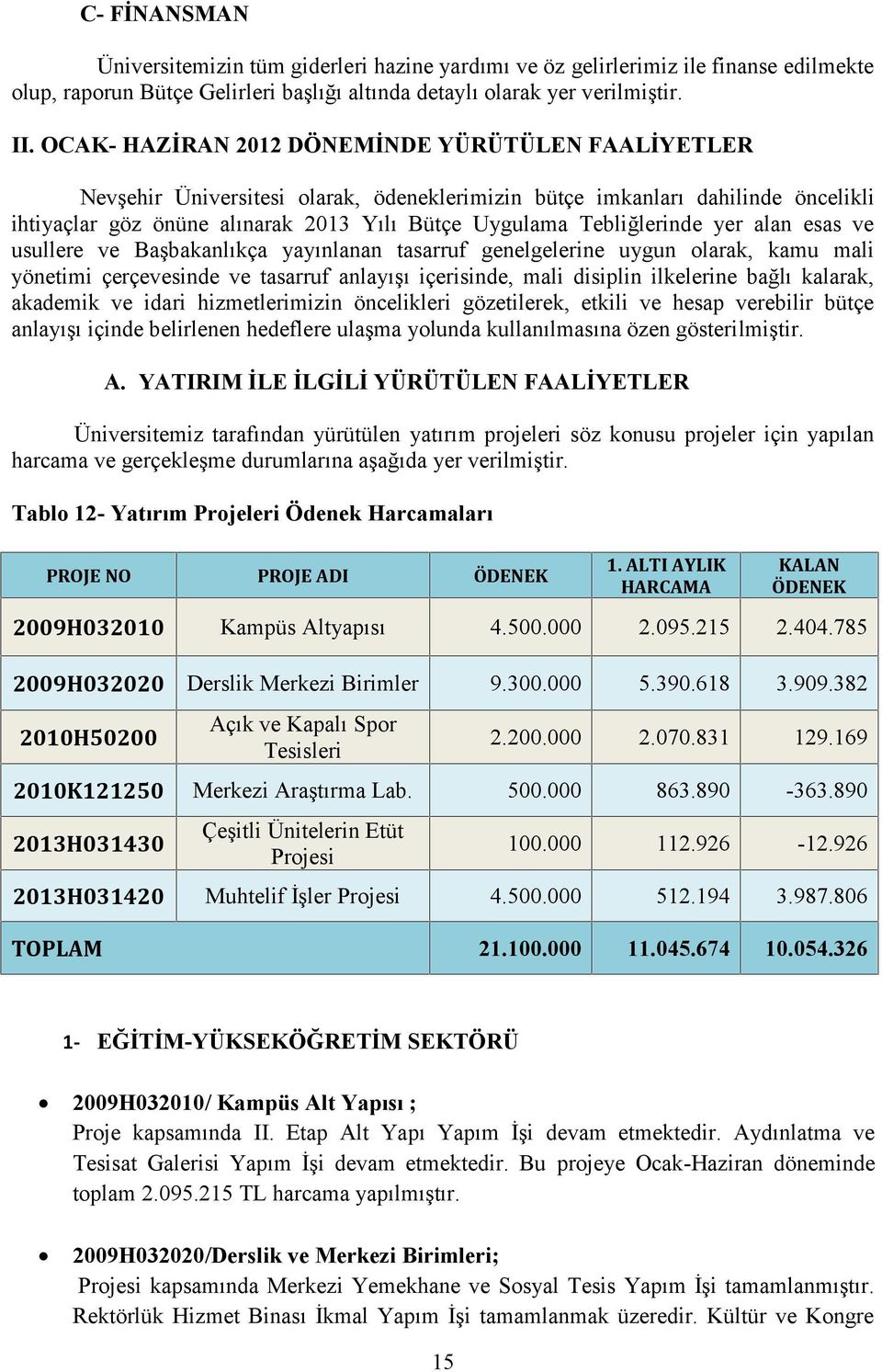 yer alan esas ve usullere ve Başbakanlıkça yayınlanan tasarruf genelgelerine uygun olarak, kamu mali yönetimi çerçevesinde ve tasarruf anlayışı içerisinde, mali disiplin ilkelerine bağlı kalarak,