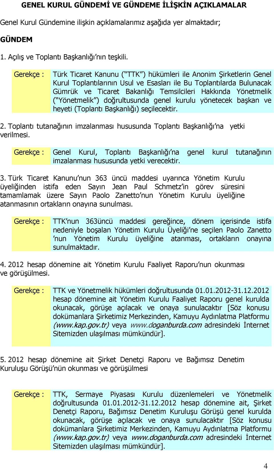 Yönetmelik ) doğrultusunda genel kurulu yönetecek başkan ve heyeti (Toplantı Başkanlığı) seçilecektir. 2. Toplantı tutanağının imzalanması hususunda Toplantı Başkanlığı na yetki verilmesi.