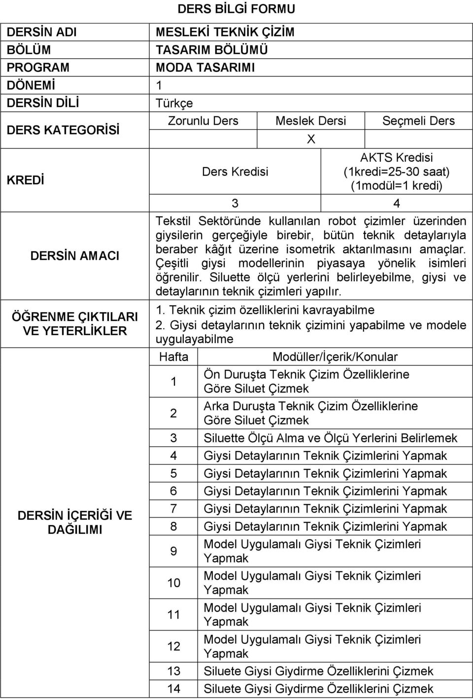 Teknik çizim özelliklerini kavrayabilme 6. 2.