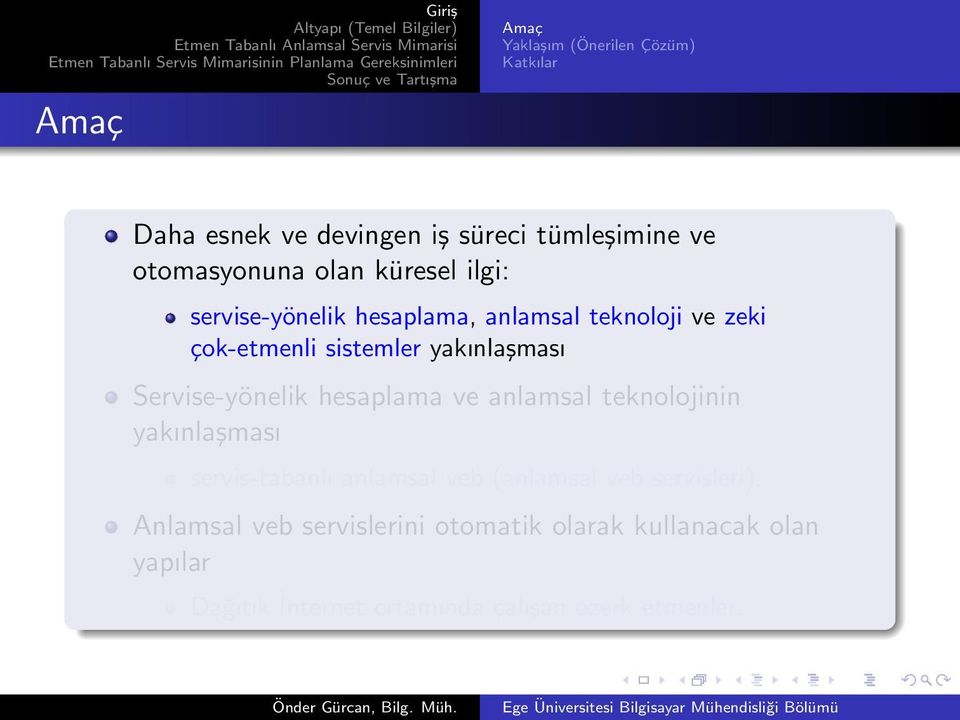 Servise-yönelik hesaplama ve anlamsal teknolojinin yakınlaşması servis-tabanlı anlamsal veb (anlamsal veb