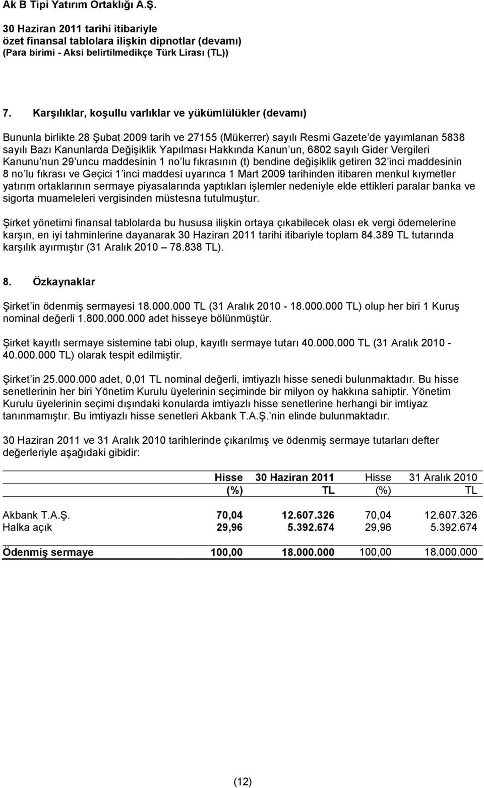 Mart 2009 tarihinden itibaren menkul kıymetler yatırım ortaklarının sermaye piyasalarında yaptıkları işlemler nedeniyle elde ettikleri paralar banka ve sigorta muameleleri vergisinden müstesna